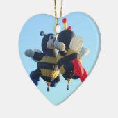Baiser les abeilles Chaud Air Balloon Ornement de (Gauche)