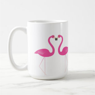 Baiser les Flamants roses de la Mug romantique