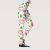Baiser Lèvres de trèfle St. Patrick's Day Leggings (Droite)