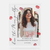 Baiser Miss Goodbye Bachelorette party Bienvenue (Recto)