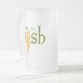 Baiser-moi Irish Lightning Bolt Mug (Devant gauche)