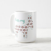 Baiser occidental aztèque de Boho ma tasse d'âne (Devant gauche)