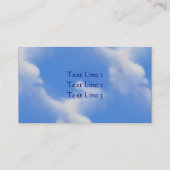 Baiser Unicorns Imaginaire Cheval Carte de visite (Dos)