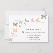 Baisers à papillon RSVP (Devant)