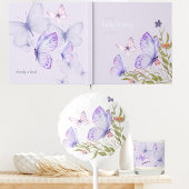 Baisers à papillon + Voeux pour bébés | Papillon p