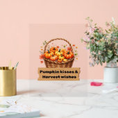 Baisers citrouilles et souhaits de récolte Automne (Mariage)