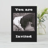 baisers de cheval Invitations (Debout devant)