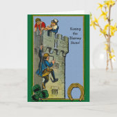 Baisers de la carte de voeux de pierre de (Fleur jaune)