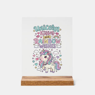 Baisers de licorne et souhaits d'arc-en-ciel Raisi