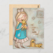 Baisers de marionnettes - Carte postale (Devant / Derrière)