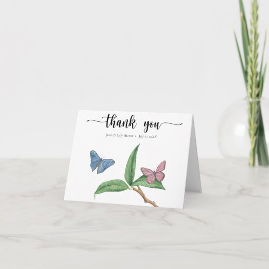 Baisers de papillon Merci (Devant)