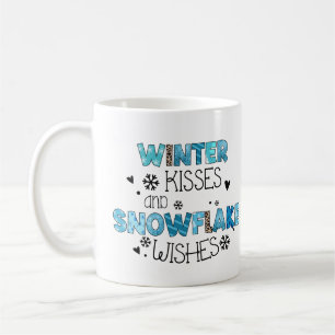 Baisers D'Hiver Et Flamme De Neige Souhaite Mug De