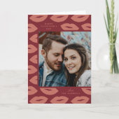 Baisers Moderne Saint Valentin Carte photo - Maroo (Devant)