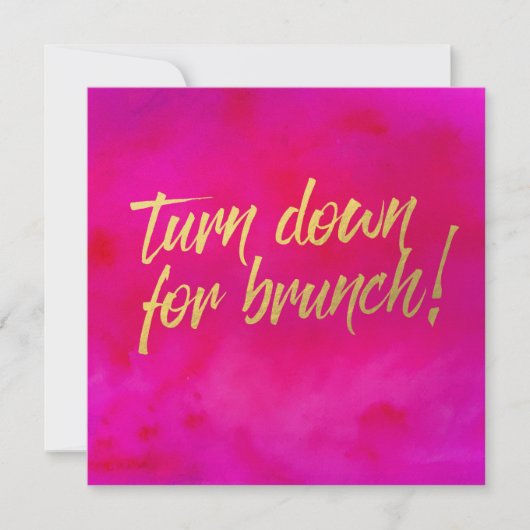 Baisse de Brunch Invitation Pearl Shimmer (Devant)