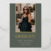 Baisse d'or | Faire-part d'obtention d'un diplôme  (Recto)