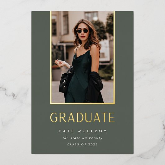 Baisse d'or | Faire-part d'obtention d'un diplôme (Recto)