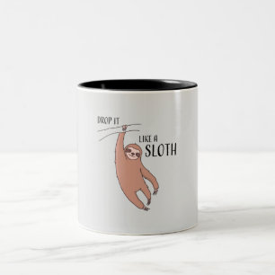 Baisse il aiment une tasse de paresse