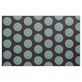 Baisse turquoise dans le quart de graisse de tissu (Fat Quarter)