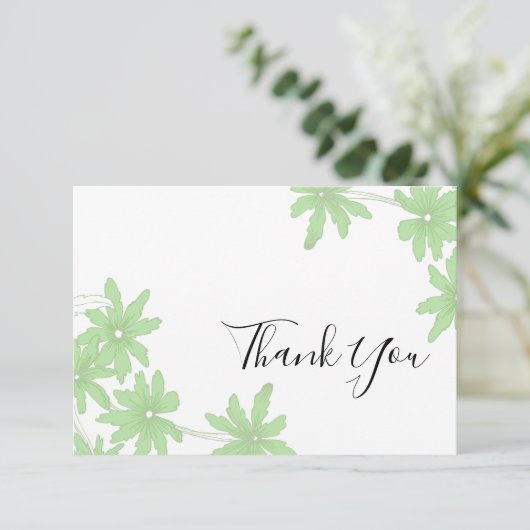 Baisson vert clair sur Merci Mariage blanc (Debout devant)