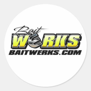 Bait Werks Logo stickers