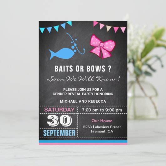 Baits- of brouwerijpartij kaart (Staand voorkant)