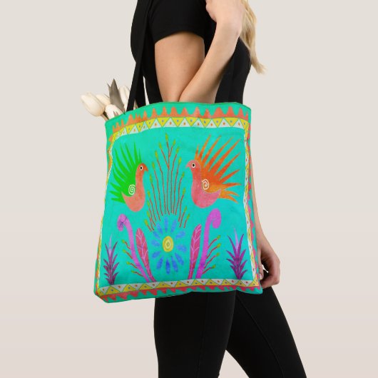 Baja Birds Canvas tas (Dichtbij)