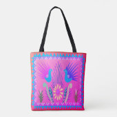 Baja Birds-Canvas tas (Achterkant)