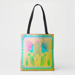 Baja Birds Vintage Canvas tas