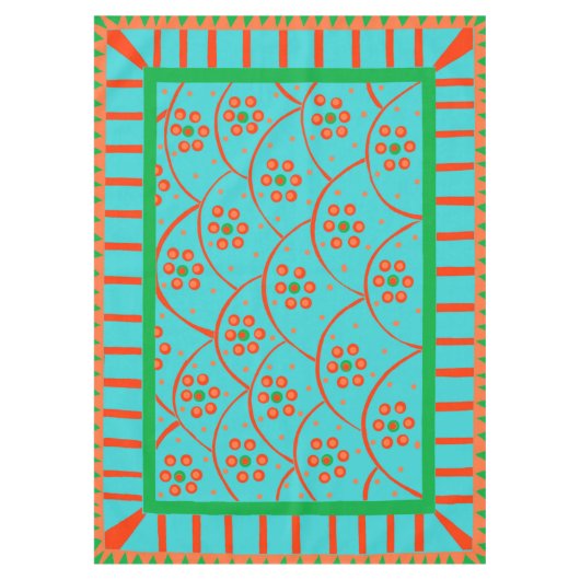 Baja Blooms Tafelkleed (Voorkant)