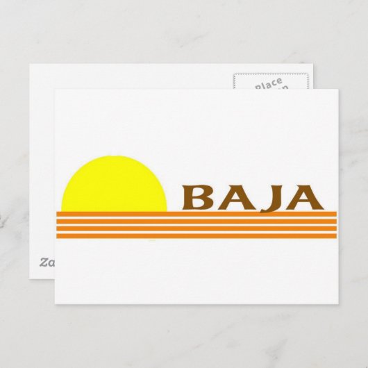 Baja Briefkaart (Voorkant / Achterkant)