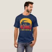baja Bug Off Road Racer Retro Auto Buggy T-shirt (Voorkant volledig)