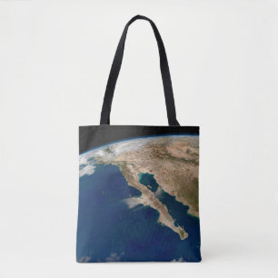 Baja California en de Pacifische kust van Mexico. Draagtas