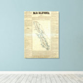 Baja California, Mexico Canvas Afdruk (Insitu (Houten vloer))