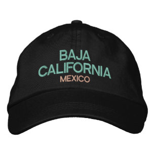 Baja California Mexico geborduurd Pet