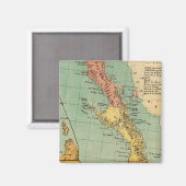 Baja California, Mexico Magneet (Voorkant / Achterkant)
