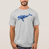 Baja California Mexico-walvis T-shirt (Voorkant)