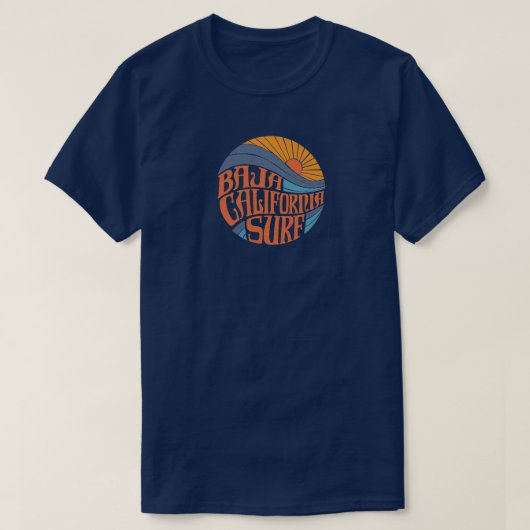 BAJA CALIFORNIA SURF T-Shirt (Design voorkant)