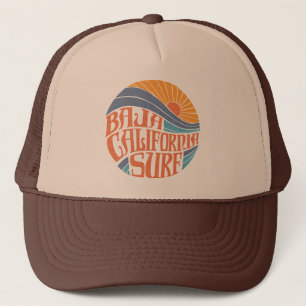 Baja Californian Surf Trucker Hat Pet