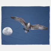 BAJA MOON VLUCHT FLEECE DEKEN (Voorkant (Horizontaal))