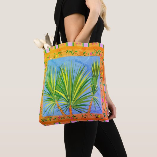 Baja Palms  Canvas tas (Dichtbij)