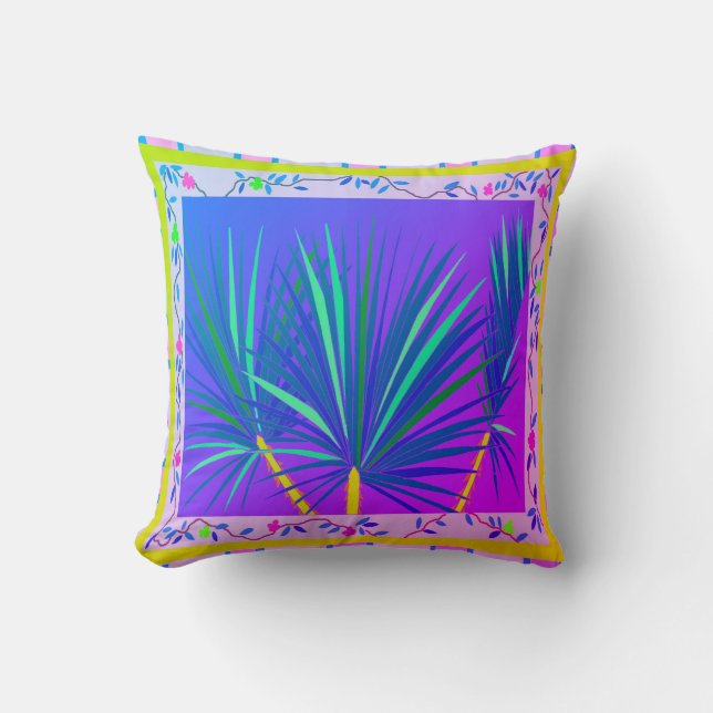 Baja Palms-Sierkussen Kussen (Voorkant)