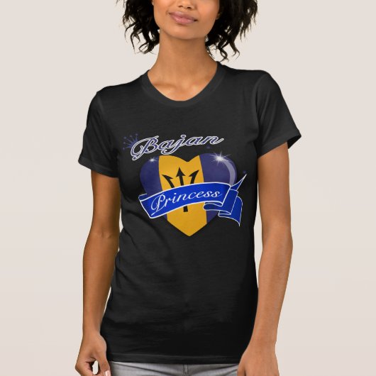 Bajan Princess T-shirt (Voorkant)