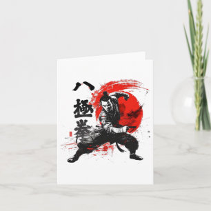 Baji Quan Open Gate Acht extremiteiten Boksen Kung Kaart