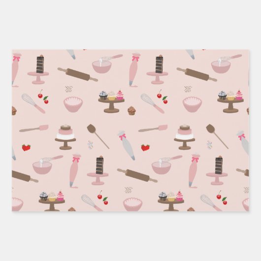 Bak- en kookgerei Bakkerij Koken Inpakpapier Vel (Voorkant 3)
