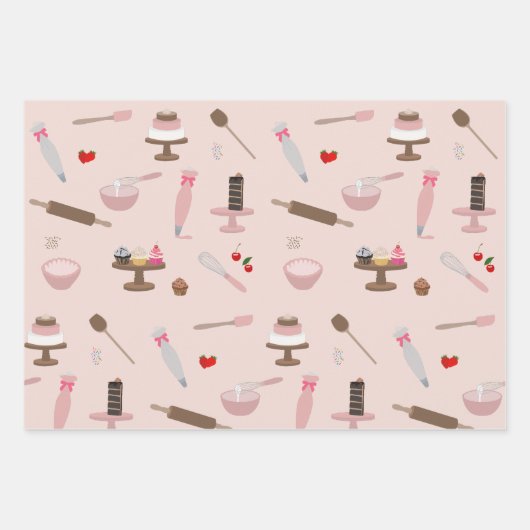 Bak- en kookgerei Bakkerij Koken Inpakpapier Vel (Voorkant 2)