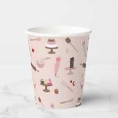 Bak- en kookgerei Bakkerij Koken Papieren Bekers (Voorkant)