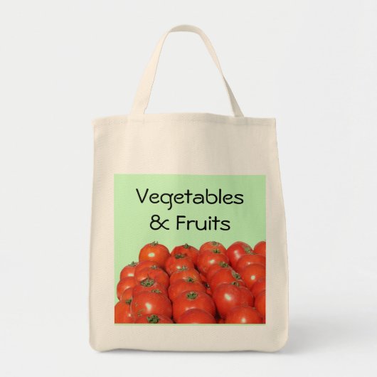 Bak - Groenten en fruit Tote Bag (Voorkant)