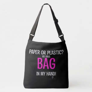 Bak in handmatige warmroze roze roertjes. Lg. Tas
