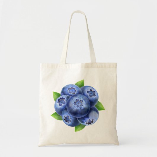 Bak met bosbessen tote bag (Voorkant)