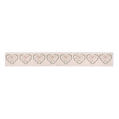 Bak met Love Cake Business Bakery Whisk & Cake Grosgrain Lint (Voorkant)